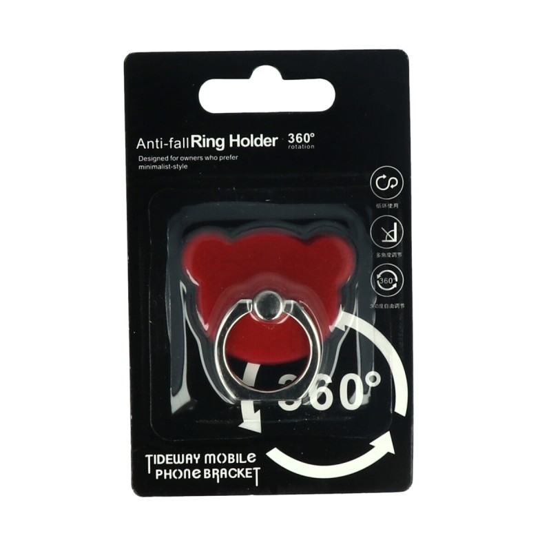 Popsocket Δαχτυλίδι 360? Αρκουδάκι Με Γκλίτερ