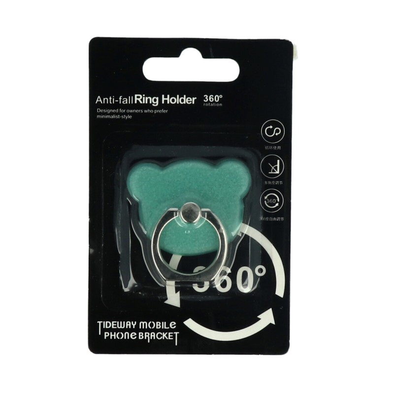 Popsocket Δαχτυλίδι 360? Αρκουδάκι Με Γκλίτερ