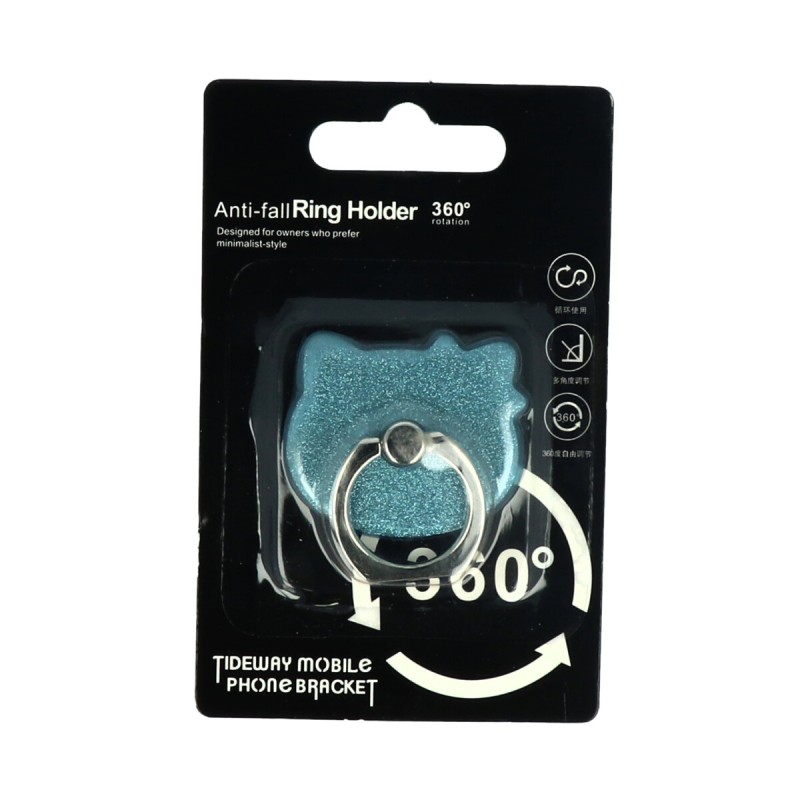 Popsocket Δαχτυλίδι 360? Γατάκι Με Γκλίτερ