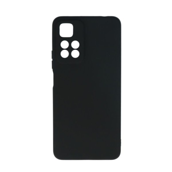 Back Cover Θήκη Silicone Case Μαύρο (Xiaomi Redmi Note 11 5G & Xiaomi Poco M4 Pro 5G)