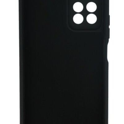 Back Cover Θήκη Silicone Case Μαύρο (Xiaomi Redmi Note 11 5G & Xiaomi Poco M4 Pro 5G)