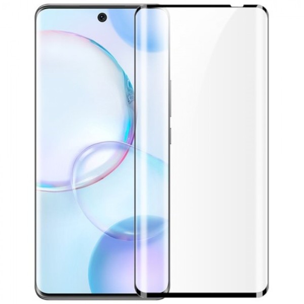 Fullscreen Tempered Glass Μαύρο (Honor 50 Pro)