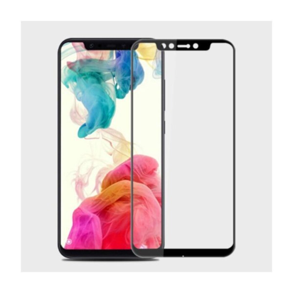 Fullscreen Tempered Glass Μαύρο (Xiaomi Pocophone F1)