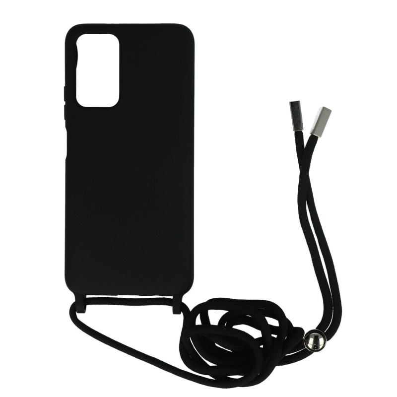 Back Cover Θήκη Σιλικόνης Με Ρυθμιζόμενο Κορδόνι (Xiaomi Redmi Note 11 4G & Xiaomi Redmi Note 11s)