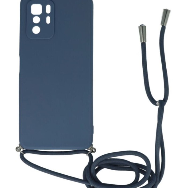 Back Cover Θήκη Σιλικόνης Με Ρυθμιζόμενο Κορδόνι (Xiaomi Redmi Note 10 Pro 5G & Xiaomi Poco X3 GT)