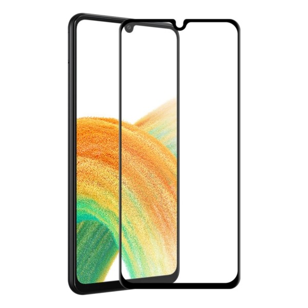Fullscreen Tempered Glass Μαύρο (Samsung Galaxy A33 55G)