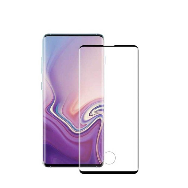 Fullscreen Tempered Glass Μαύρο (Samsung Galaxy S10 Plus)