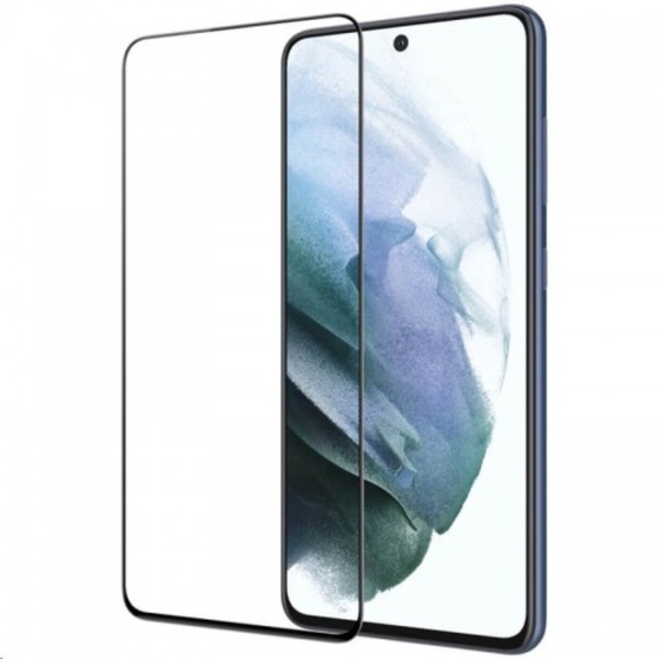 Fullscreen Tempered Glass Μαύρο (Samsung Galaxy S21 FE)