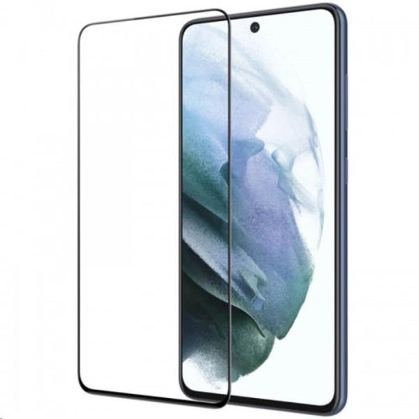 Oba Style Fullscreen Tempered Glass Μαύρο (Samsung Galaxy S21 FE) Αξεσουάρ Κινητών/Tablet