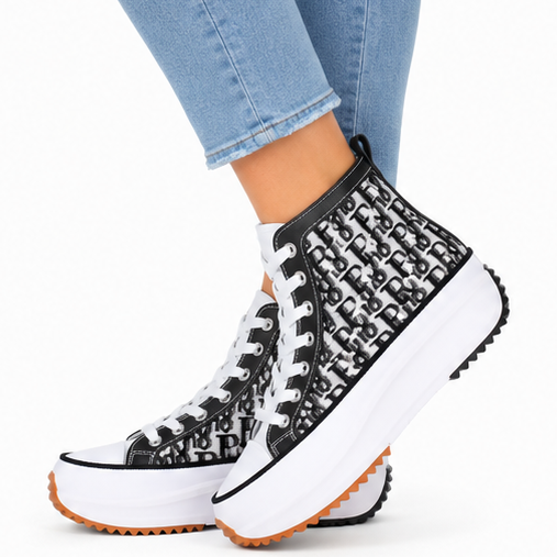 Run Star Hike Hi Γυναικεία Υφασμάτινα Δίπατα Sneakers