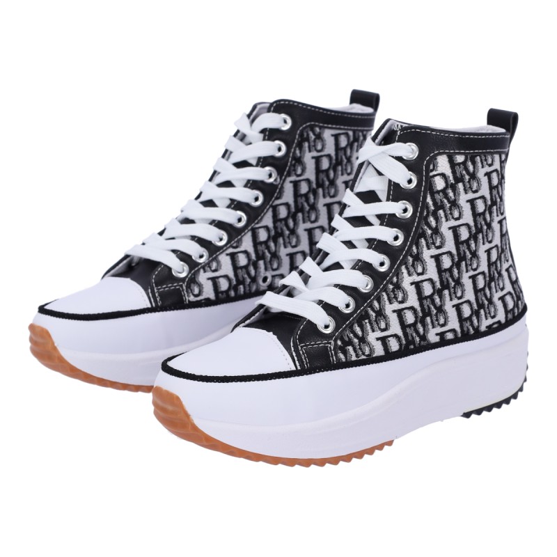 Run Star Hike Hi Γυναικεία Υφασμάτινα Δίπατα Sneakers