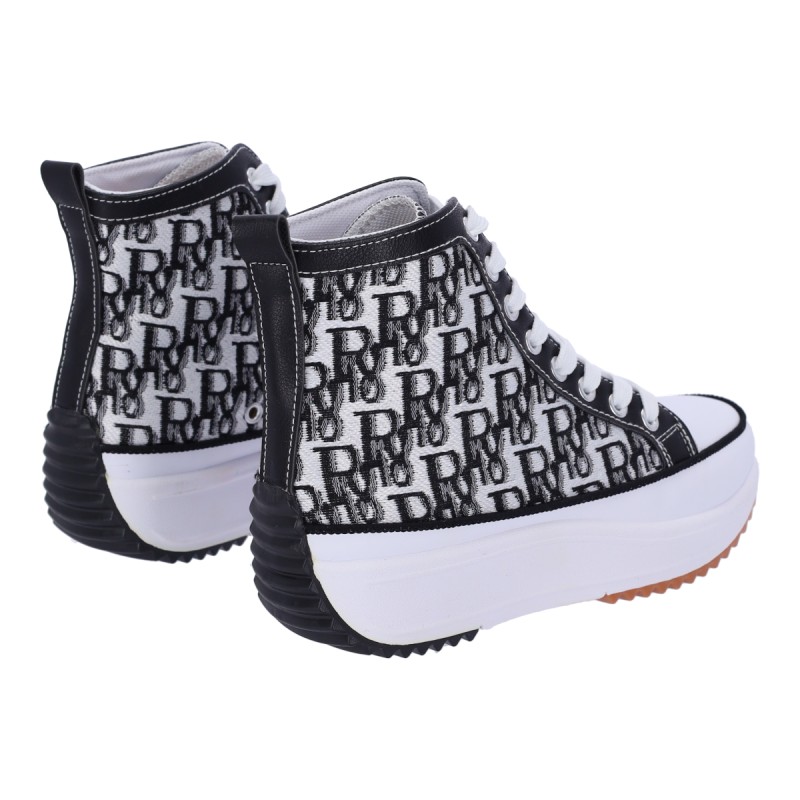 Run Star Hike Hi Γυναικεία Υφασμάτινα Δίπατα Sneakers