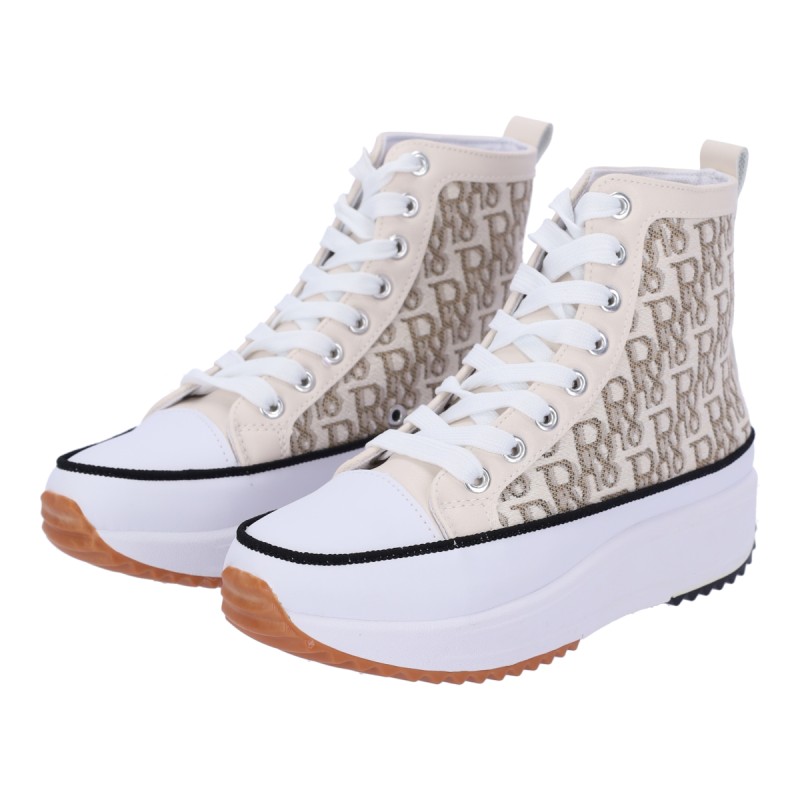 Run Star Hike Hi Γυναικεία Υφασμάτινα Δίπατα Sneakers