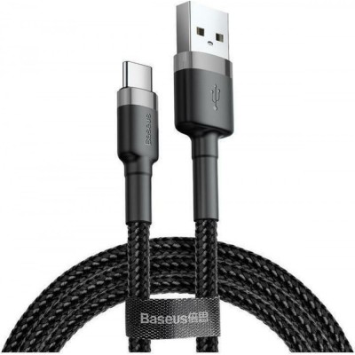 Baseus Cafule Series Braided Καλώδιο USB-A to USB-C 2m