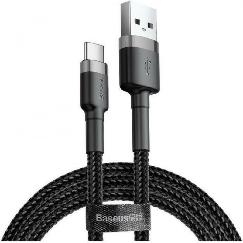 Baseus Cafule Series Braided Καλώδιο USB-A to USB-C 2m