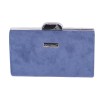 Bag To Bag Γυναικείο Βραδινό Τσαντάκι Clutch Σουέτ Σε Μπλε Χρώμα