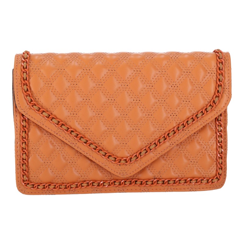Bag To Bag Γυναικεία Τσάντα Ώμου-Χιαστί Δερματίνη Με Αλυσίδα Τριγύρο