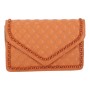 Bag To Bag Γυναικεία Τσάντα Ώμου-Χιαστί Δερματίνη Με Αλυσίδα Τριγύρο