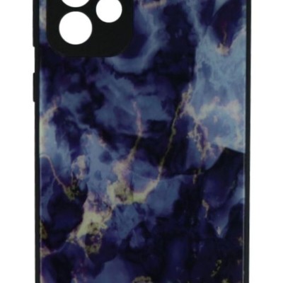 Back Cover Θήκη Με Σχέδιο Μάρμαρο Μωβ (Samsung Galaxy A73 5G)