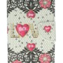 Sinytech Θήκη Book Wallet Πορτοφόλι Με Στρασάκια Και Σχέδιο Love (Samsung Galaxy A72)
