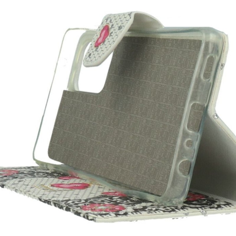 Sinytech Θήκη Book Wallet Πορτοφόλι Με Στρασάκια Και Σχέδιο Love (Samsung Galaxy A72) Sinytech Θήκη Book Wallet Πορτοφόλι Με Στρασάκια Και Σχέδιο Love (Samsung Galaxy A72)