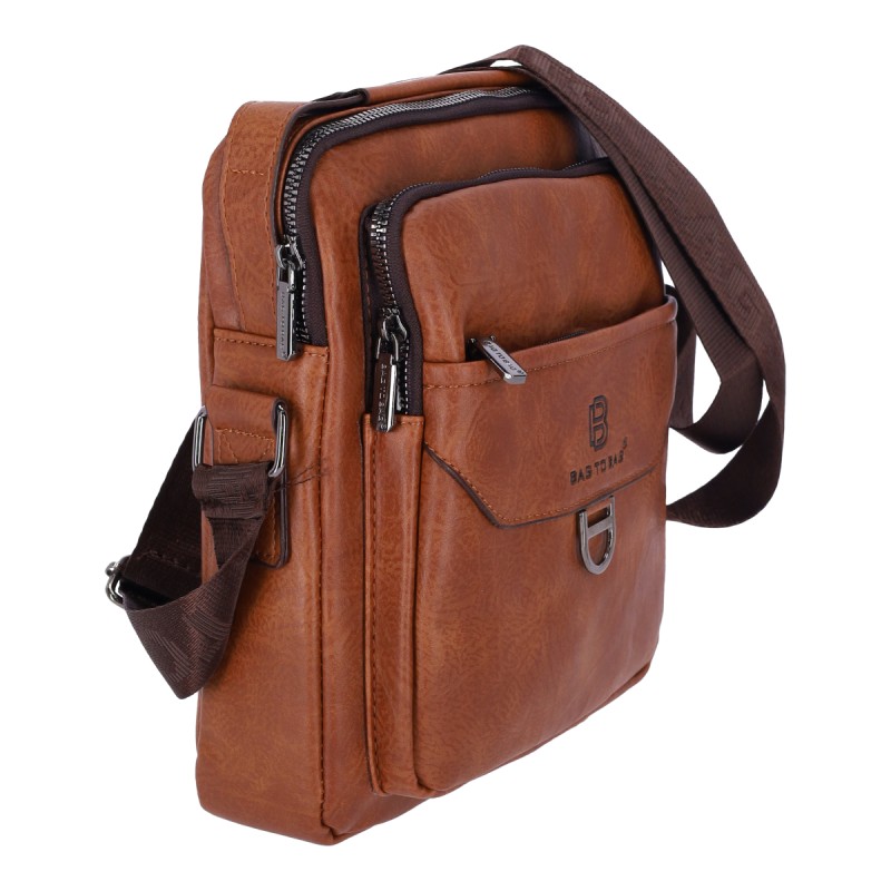 Bag To Bag Ανδρικό Τσαντάκι Χιαστή απο Δερματίνη