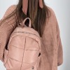 Bag to Bag Γυναικείο Σακίδιο Πλάτης Δερματίνη Καπιτονέ WL-JH1262