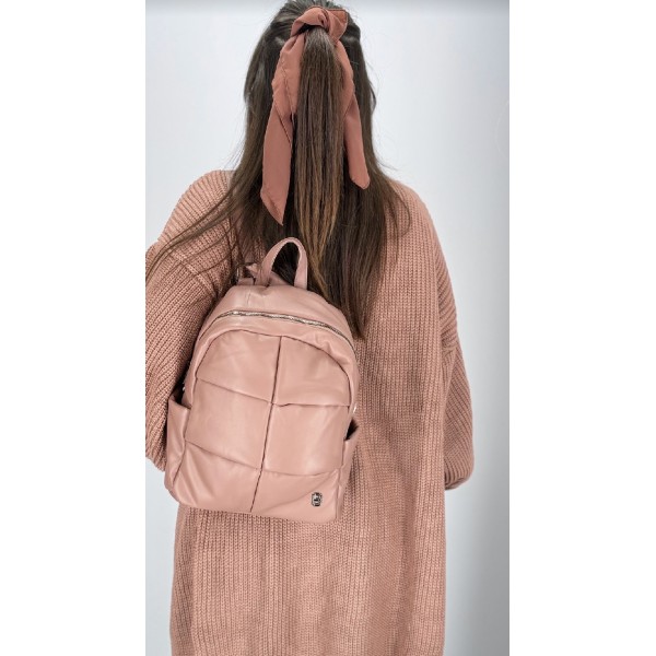 Bag to Bag Γυναικείο Σακίδιο Πλάτης Δερματίνη Καπιτονέ WL-JH1262