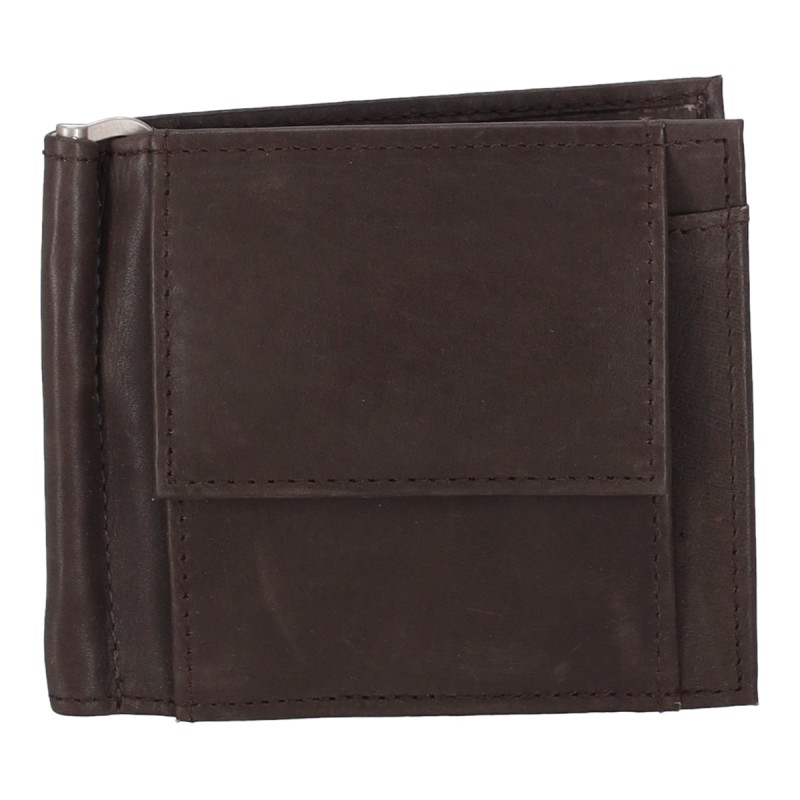 Genuine Leather Ανδρικό Πορτοφόλι CG37 σε Καφέ Χρώμα Δερμάτινο Genuine Leather Ανδρικό Πορτοφόλι CG37 σε Καφέ Χρώμα Δερμάτινο