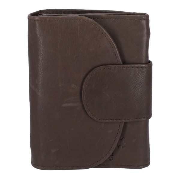 Genuine Leather Ανδρικό Πορτοφόλι σε Καφέ Χρώμα Δερμάτινο