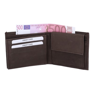 Genuine Leather 1043 Ανδρικό Πορτοφόλι Δερμάτινο