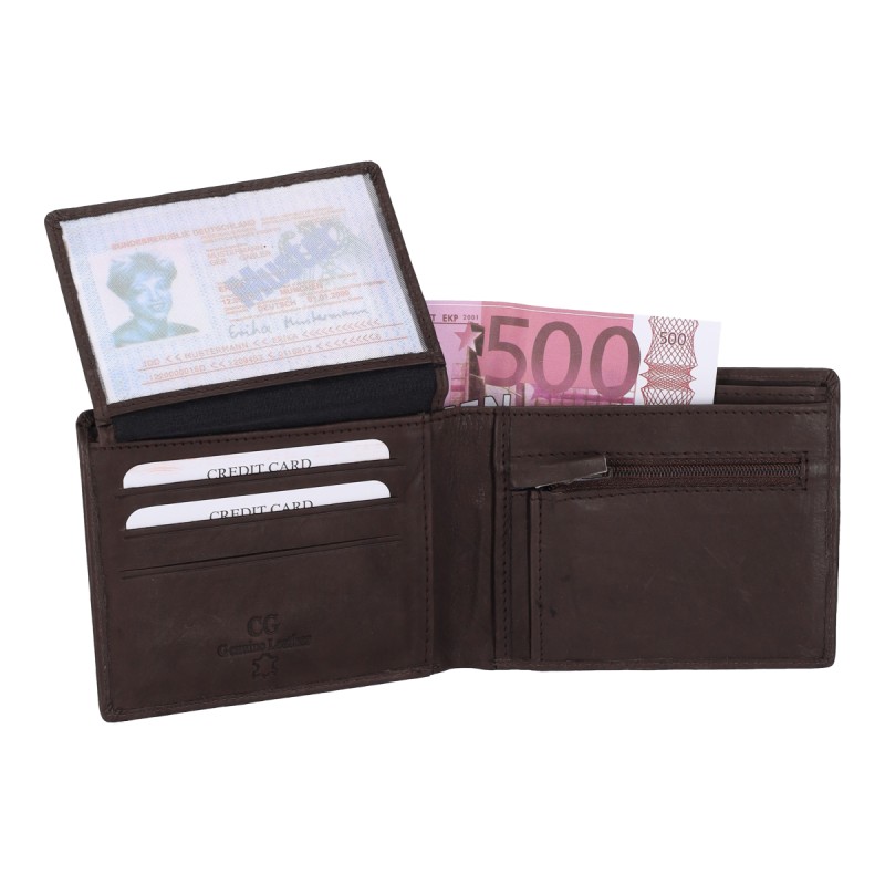 Genuine Leather Ανδρικό Πορτοφόλι CG-14 Δερμάτινο
