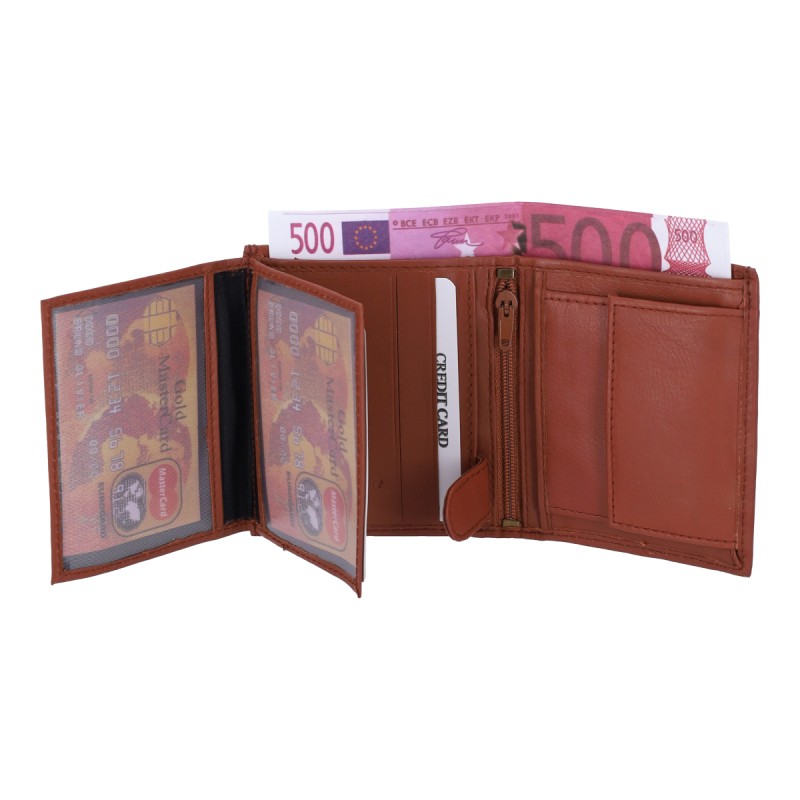 Genuine Leather CG17F Ανδρικό Πορτοφόλι Δερμάτινο