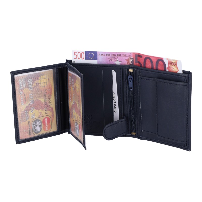 Genuine Leather CG17F Ανδρικό Πορτοφόλι Δερμάτινο