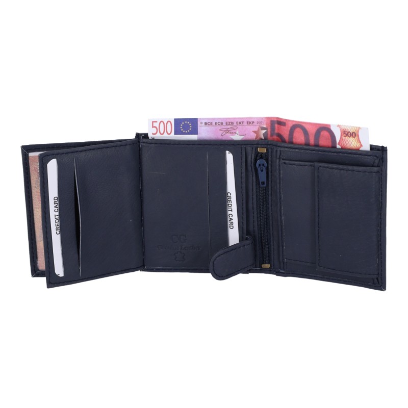 Genuine Leather CG17F Ανδρικό Πορτοφόλι Δερμάτινο