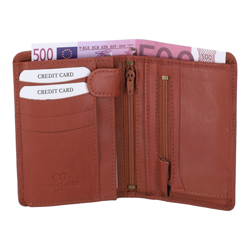 Genuine Leather CG81 Ανδρικό Πορτοφόλι Δερμάτινο
