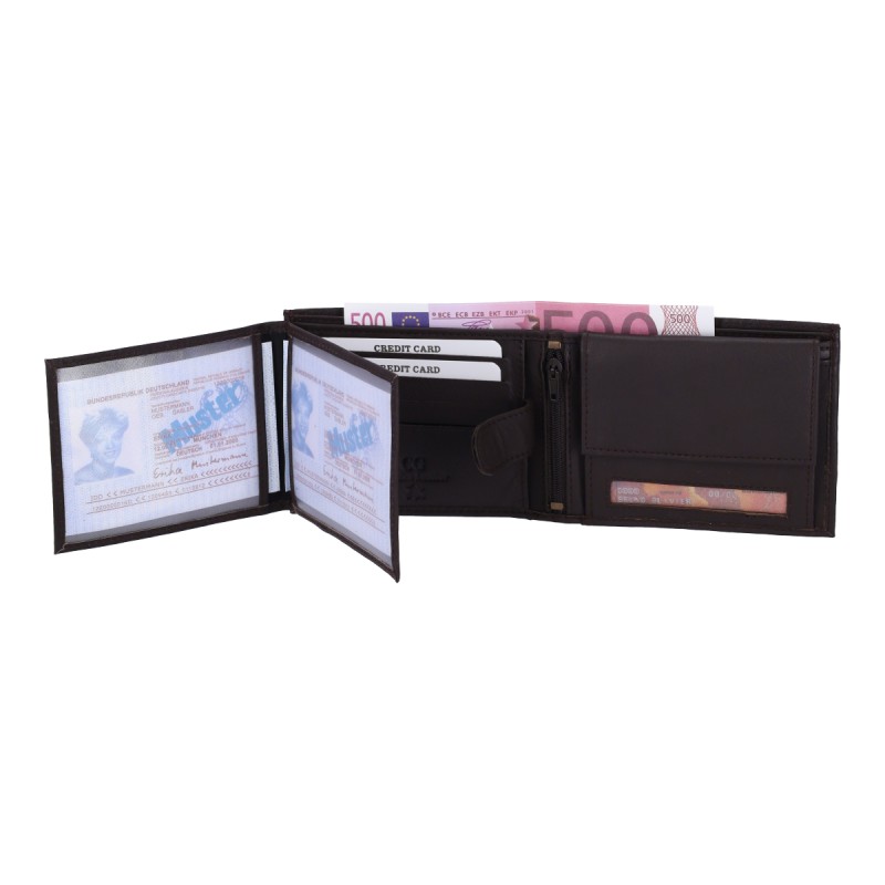 Genuine Leather 027 Ανδρικό Πορτοφόλι Δερμάτινο Genuine Leather 027 Ανδρικό Πορτοφόλι Δερμάτινο