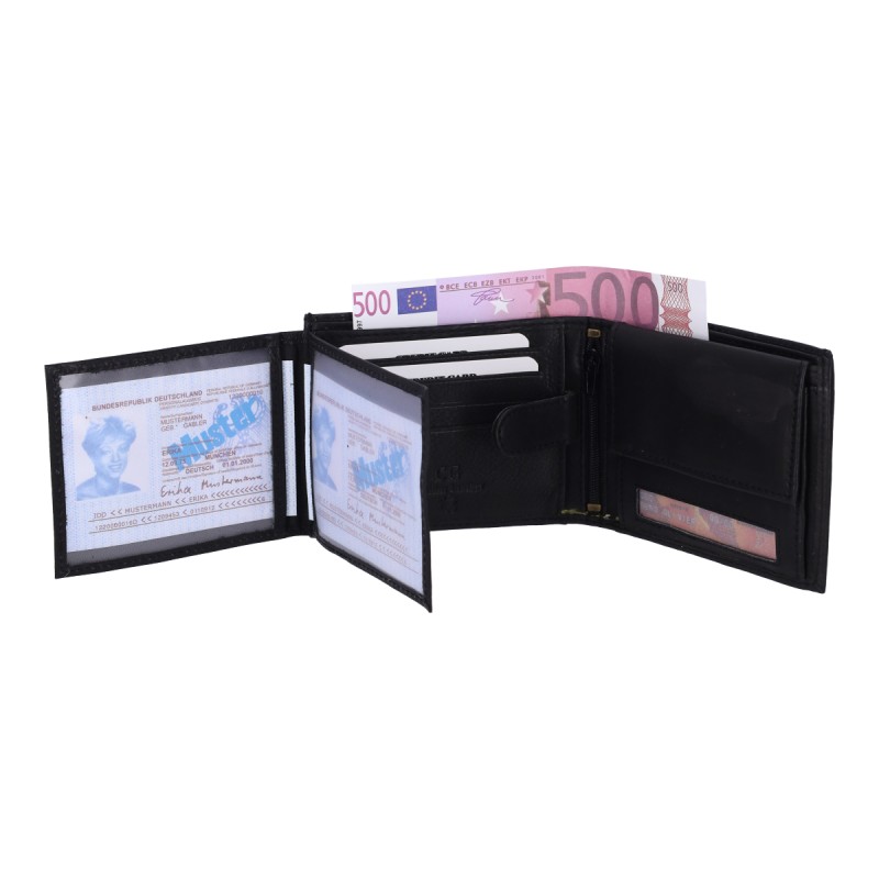 Genuine Leather 027 Ανδρικό Πορτοφόλι Δερμάτινο Genuine Leather 027 Ανδρικό Πορτοφόλι Δερμάτινο