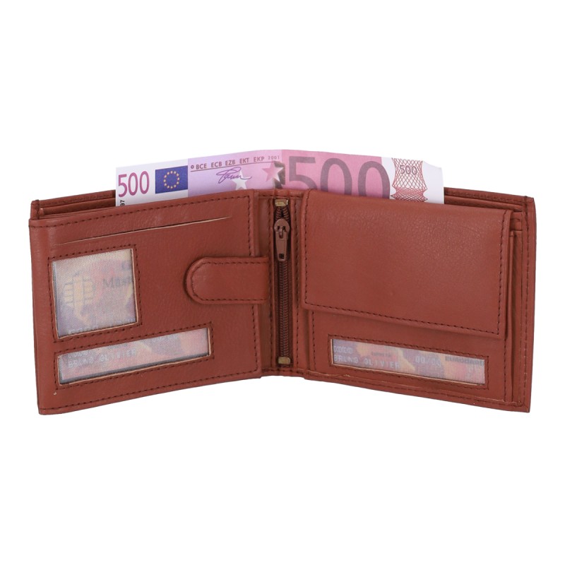 Genuine Leather 027 Ανδρικό Πορτοφόλι Δερμάτινο Genuine Leather 027 Ανδρικό Πορτοφόλι Δερμάτινο