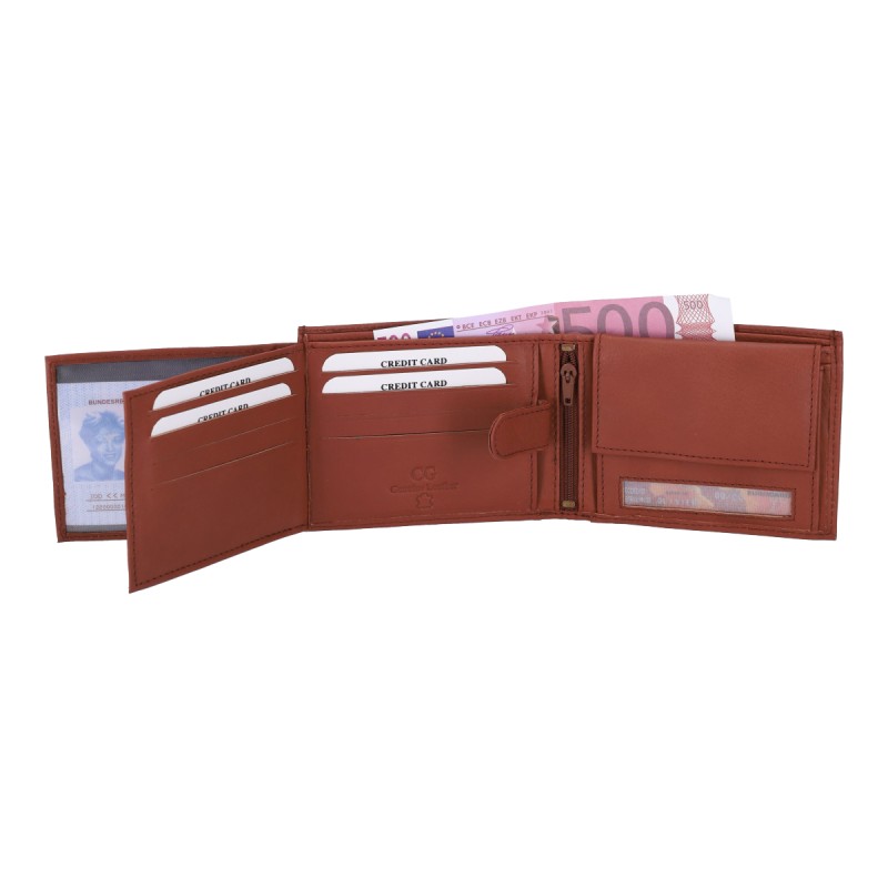 Genuine Leather 027 Ανδρικό Πορτοφόλι Δερμάτινο Genuine Leather 027 Ανδρικό Πορτοφόλι Δερμάτινο