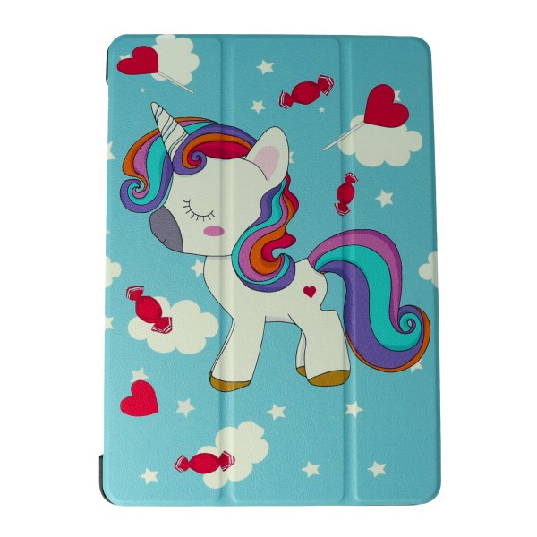 Flip Cover Θήκη Tablet Με Σχέδιο Μονόκερως (iPad 7th Gen 2019 & iPad 8th Gen 2020 & Ipad 9th Gen 2021 10.2'')