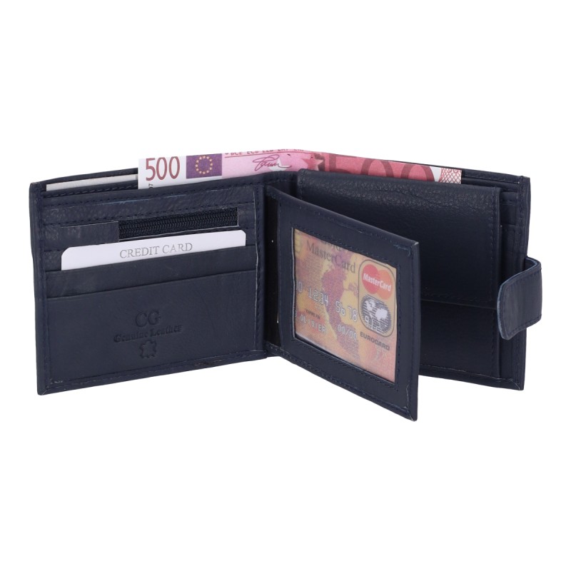 Genuine Leather Ανδρικό Πορτοφόλι 1043-A Δερμάτινο Genuine Leather Ανδρικό Πορτοφόλι 1043-A Δερμάτινο