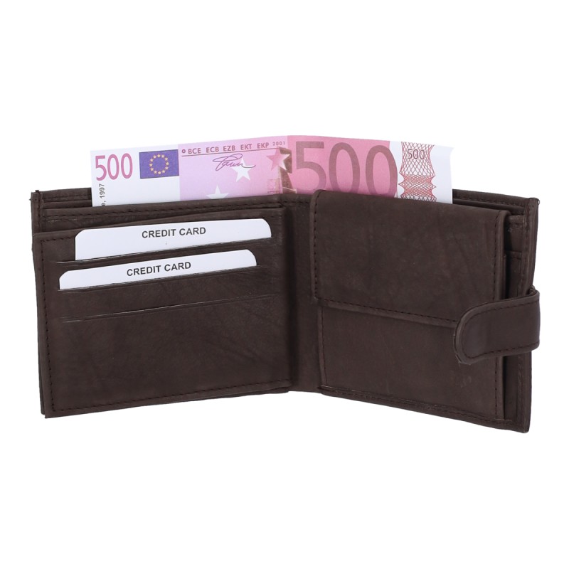 Genuine Leather Ανδρικό Πορτοφόλι 1043-A Δερμάτινο Genuine Leather Ανδρικό Πορτοφόλι 1043-A Δερμάτινο