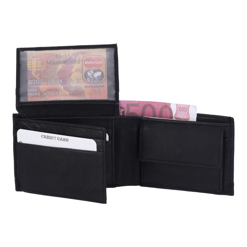 Genuine Leather Ανδρικό Πορτοφόλι C076-B Δερμάτινο Genuine Leather Ανδρικό Πορτοφόλι C076-B Δερμάτινο