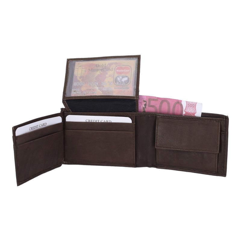 Genuine Leather Ανδρικό Πορτοφόλι C076-B Δερμάτινο Genuine Leather Ανδρικό Πορτοφόλι C076-B Δερμάτινο