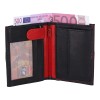 Genuine Leather MR-6 Ανδρικό Πορτοφόλι Δερμάτινο σε Μαύρο Χρώμα