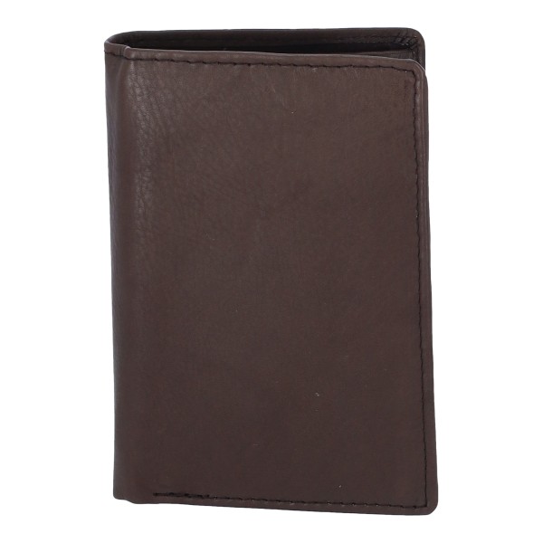 Genuine Leather CG-83 Ανδρικό Πορτοφόλι Κάθετο Δερμάτινο σε Καφέ Χρώμα