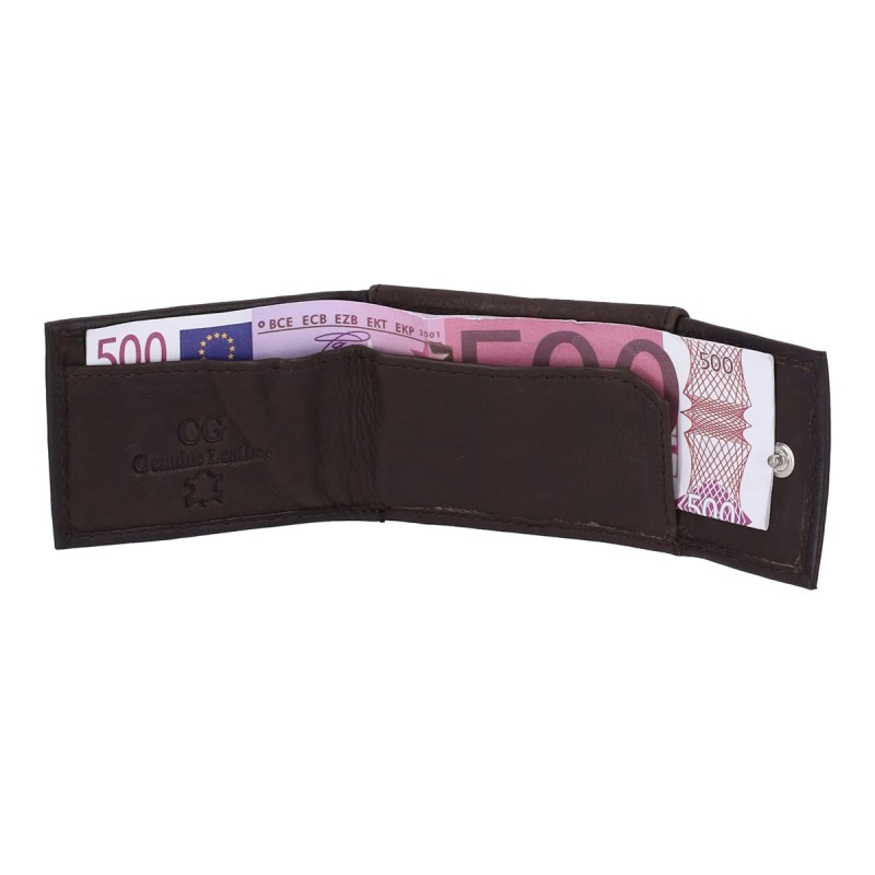 Genuine Leather 1082 Ανδρικό Mini Πορτοφόλι Δερμάτινο Genuine Leather 1082 Ανδρικό Mini Πορτοφόλι Δερμάτινο