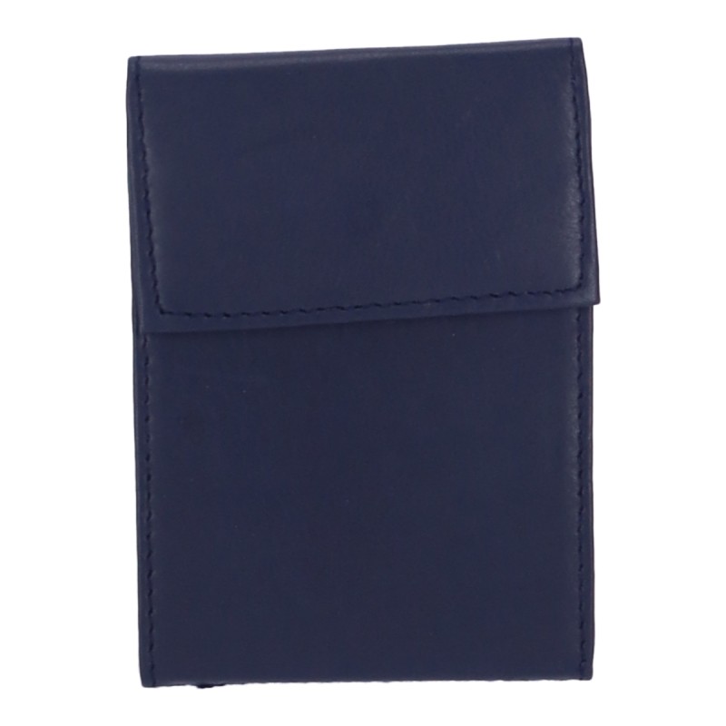 Genuine Leather C-073 Ανδρικό Πορτοφόλι Καρτών Δερμάτινο