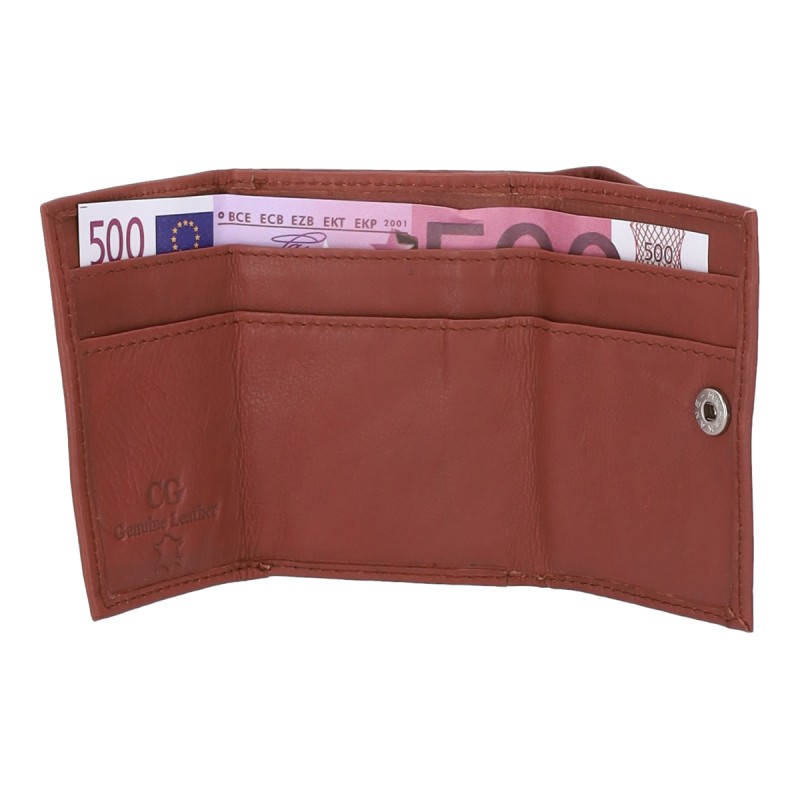 Genuine Leather CG270 Μικρό Ανδρικό Πορτοφόλι Δερμάτινο
